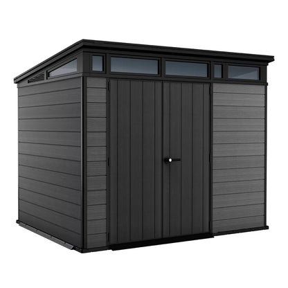 Keter Cortina Shed 9 x 7ft - Grey