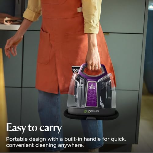 BISSELL SpotClean Pet, Carpet Cleaner, Portable Spot Cleaner, Spills & Carpet Stain Remover