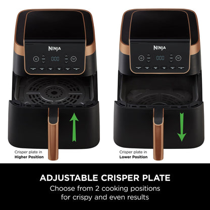 Ninja Air Fryer MAX PRO, 6.2L, Uses No Oil, Large Square Single Drawer, Roast, Bake, Air Fry