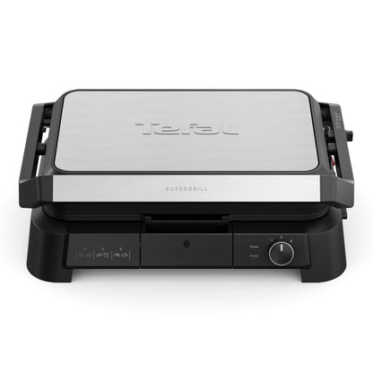 Tefal SuperGrill 3in1 XL, Indoor Grill, BBQ, Oven Style, Panini, Adjustable Temperature, XL Surface