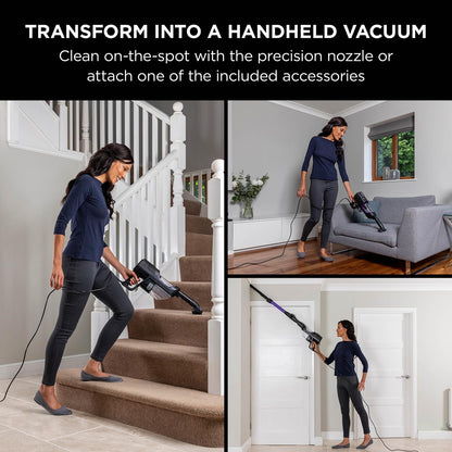 Shark Corded Stick Vacuum Cleaner with Anti Hair Wrap and DuoClean Floorhead, Flexible Vacuum Cleaner