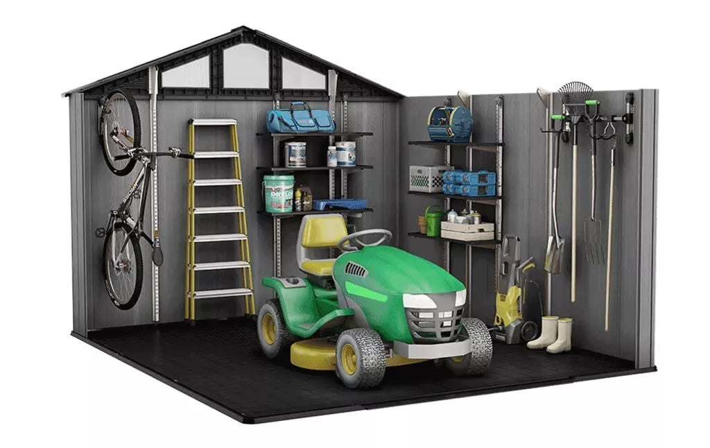 Keter Stronghold 10x11.5 Shed - Grey